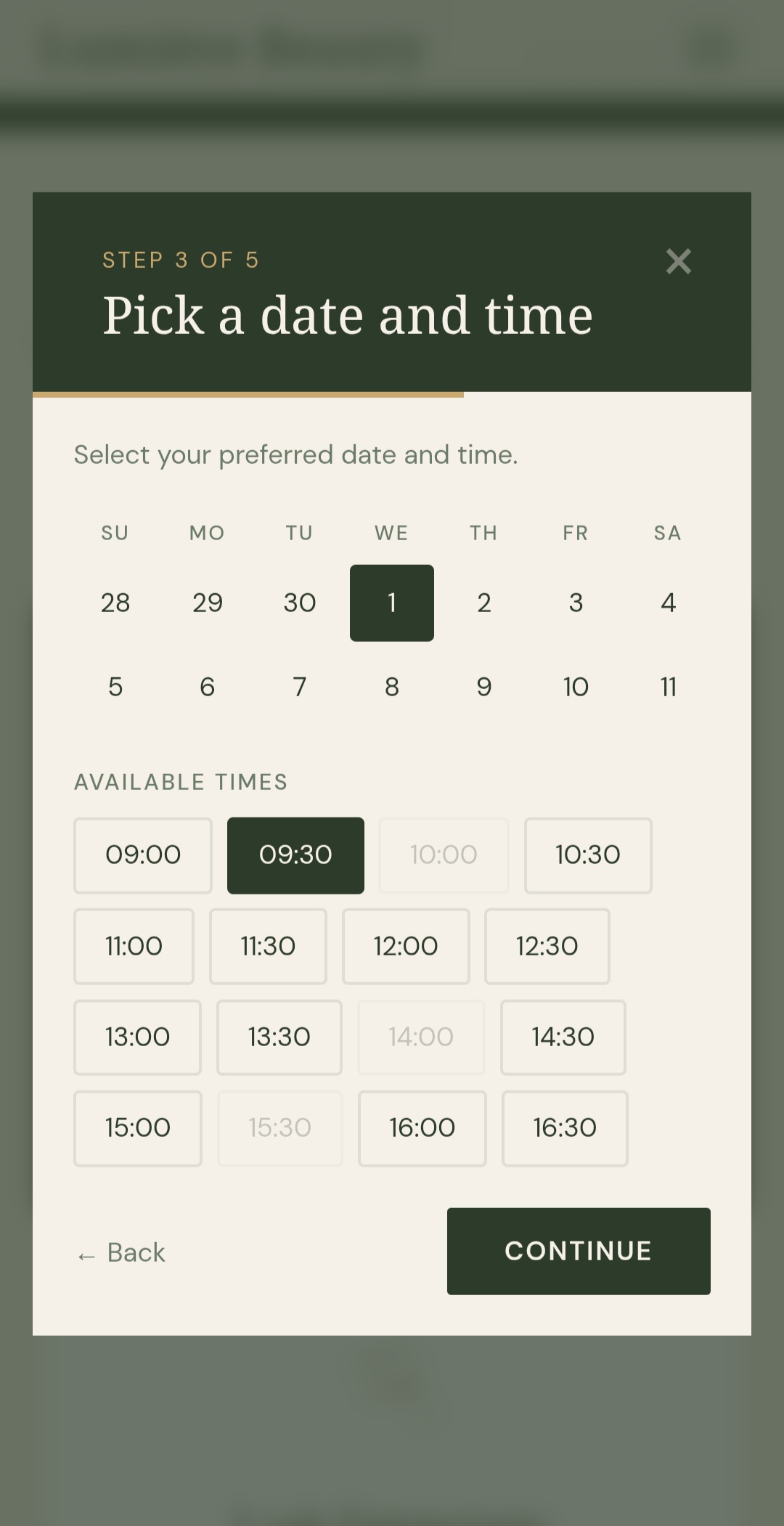 Lumiere date and time